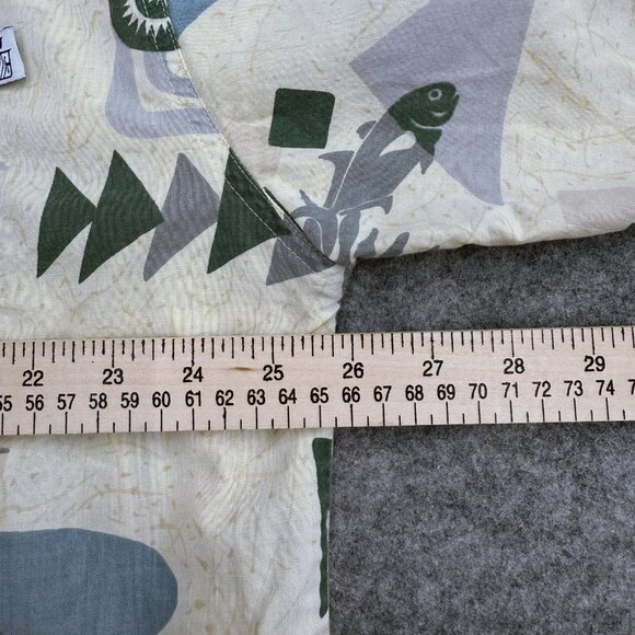 Hawaiian Island Creation Men's Beach Shirt, Short Sleeve 100% Cotton, Graphic XL - Picture 8 of 11